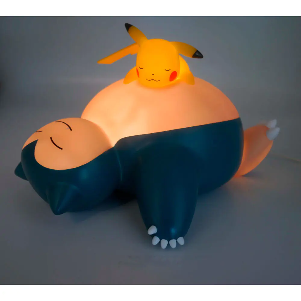 Pokémon LED Svetilka Snorlax in Pikachu Sleeping 25 cm fotografija izdelka