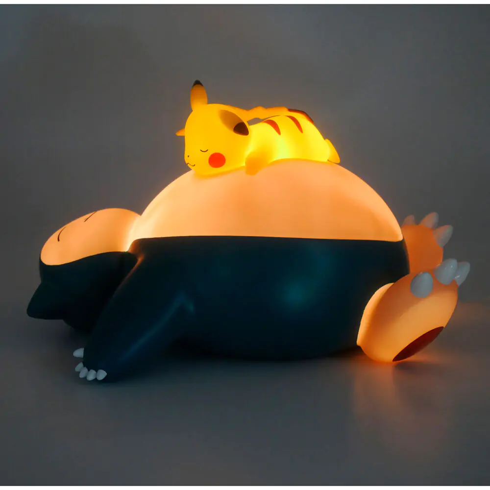 Pokémon LED Svetilka Snorlax in Pikachu Sleeping 25 cm fotografija izdelka