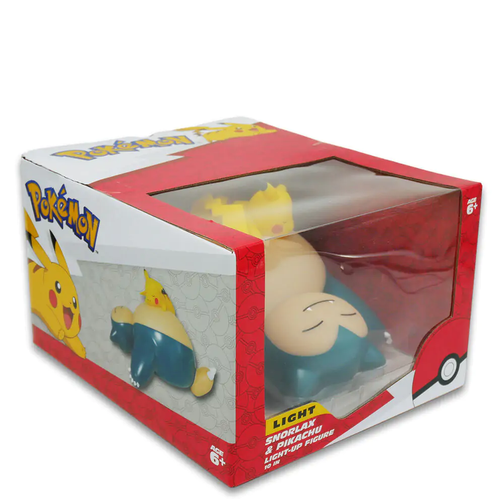 Pokémon LED Svetilka Snorlax in Pikachu Sleeping 25 cm fotografija izdelka