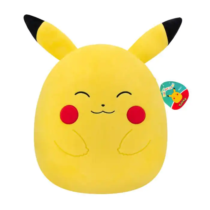 Pokémon Squishmallows Plišasta figura Happy Pikachu 35 cm fotografija izdelka
