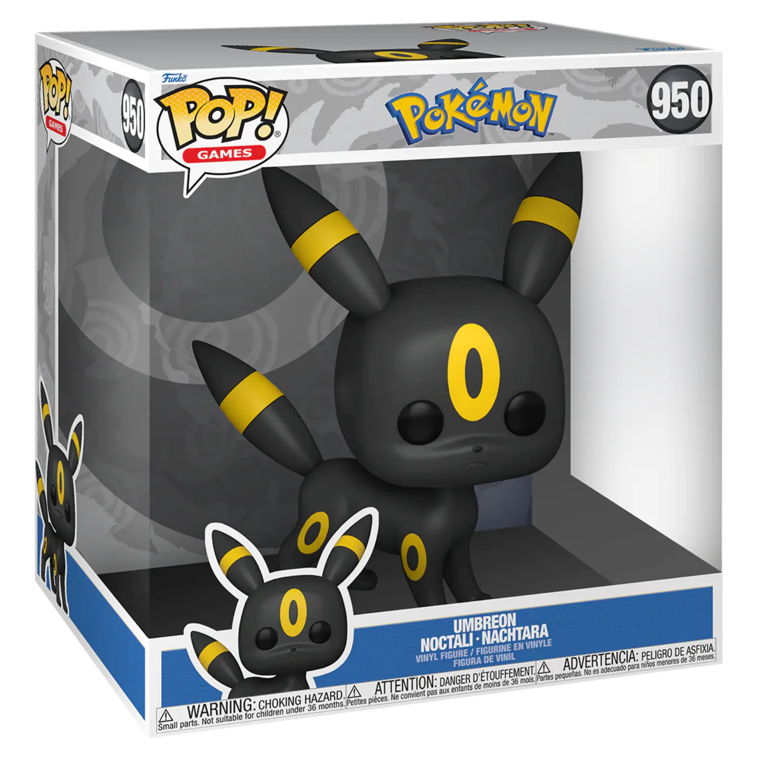 Pokemon Super Sized Jumbo Funko POP! Vinilna figura Umbreon (EMEA) 25 cm fotografija izdelka