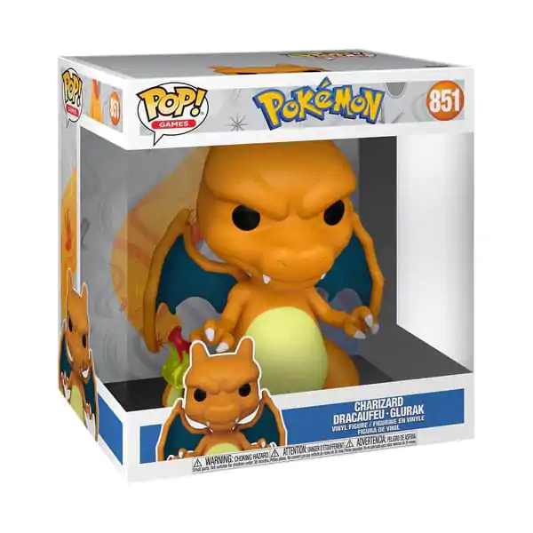 Pokemon Super Sized Jumbo Funko POP! Vinil Figurica Charizard (EMEA) 25 cm fotografija izdelka