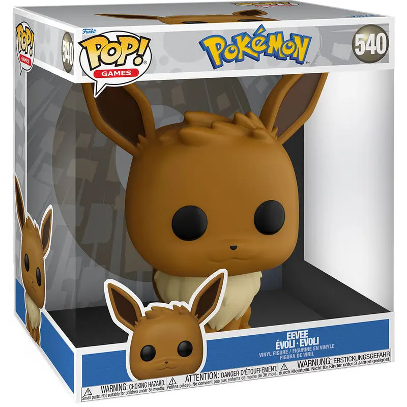 Pokemon Super Sized Jumbo POP! Vinyl Figura Eevee (EMEA) 25 cm fotografija izdelka