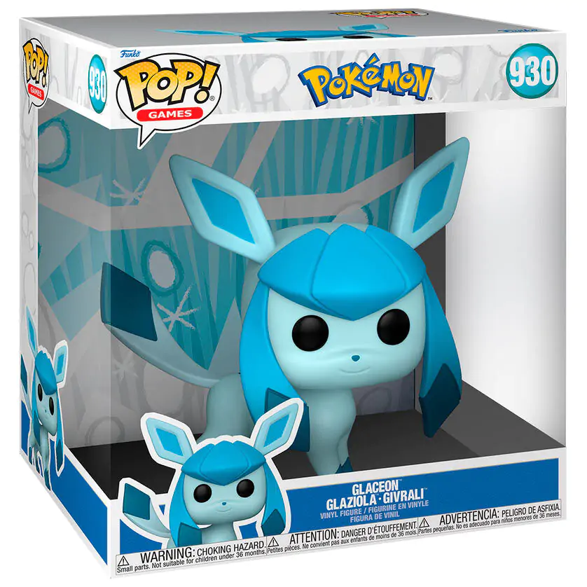 Pokemon Super Sized Jumbo POP! Vinyl Figura Glaceon (EMEA) 25 cm fotografija izdelka