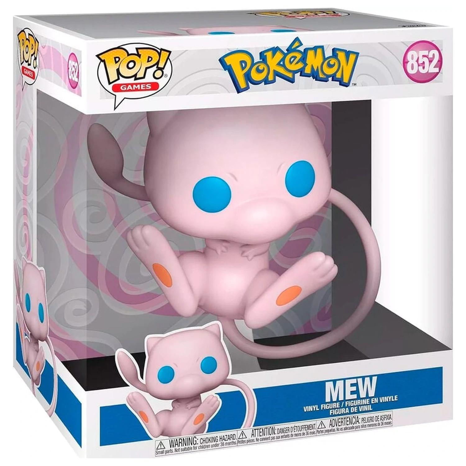 Pokemon Super Sized Jumbo POP! Vinyl Figurica Mew 25 cm fotografija izdelka