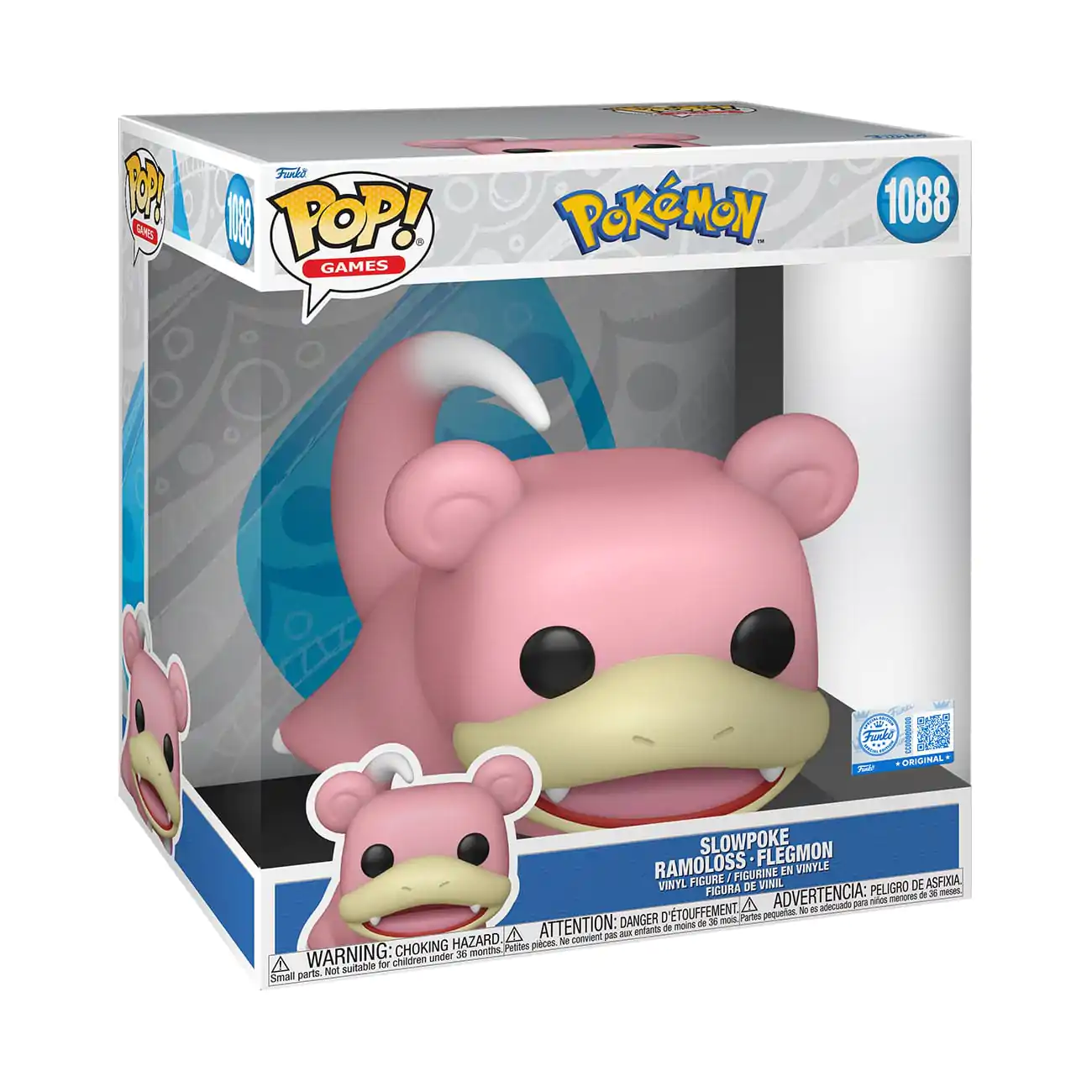 Pokemon Super Sized Jumbo Funko POP! Vinyl figurica Slowpoke 25 cm fotografija izdelka