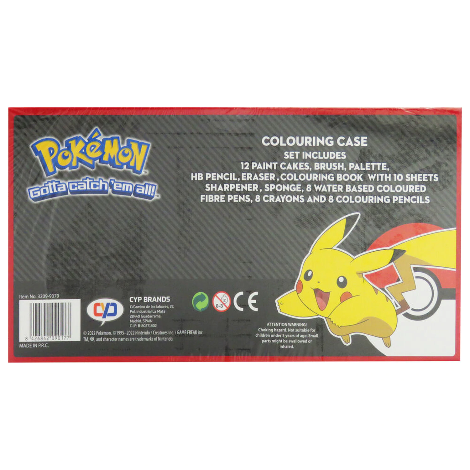 Pokemon art aktovka 52 kos fotografija izdelka