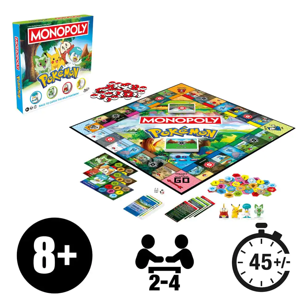 Pokémon družabna igra Monopoly *English Version* fotografija izdelka