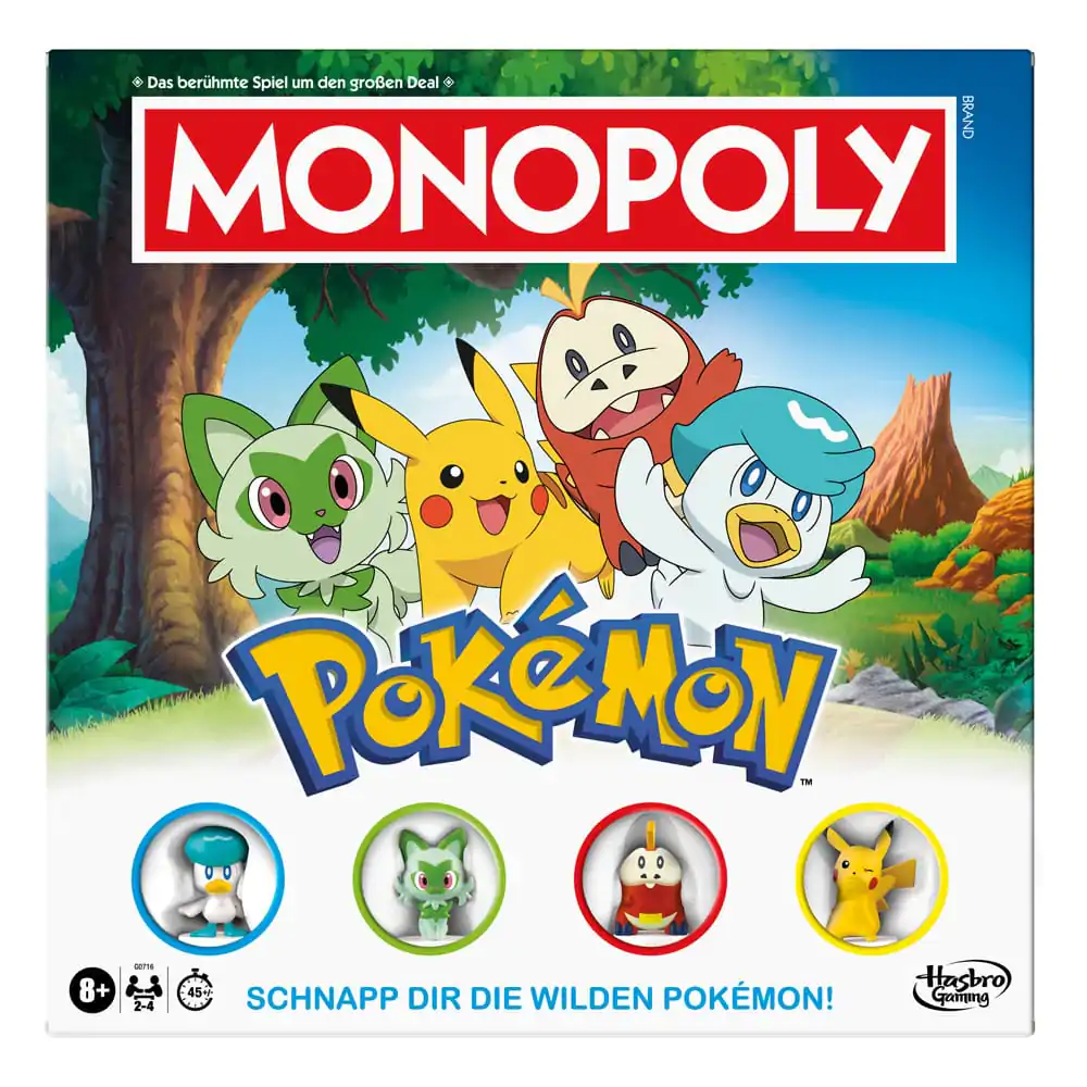 Pokémon družabna igra Monopoly *Nemška verzija* fotografija izdelka