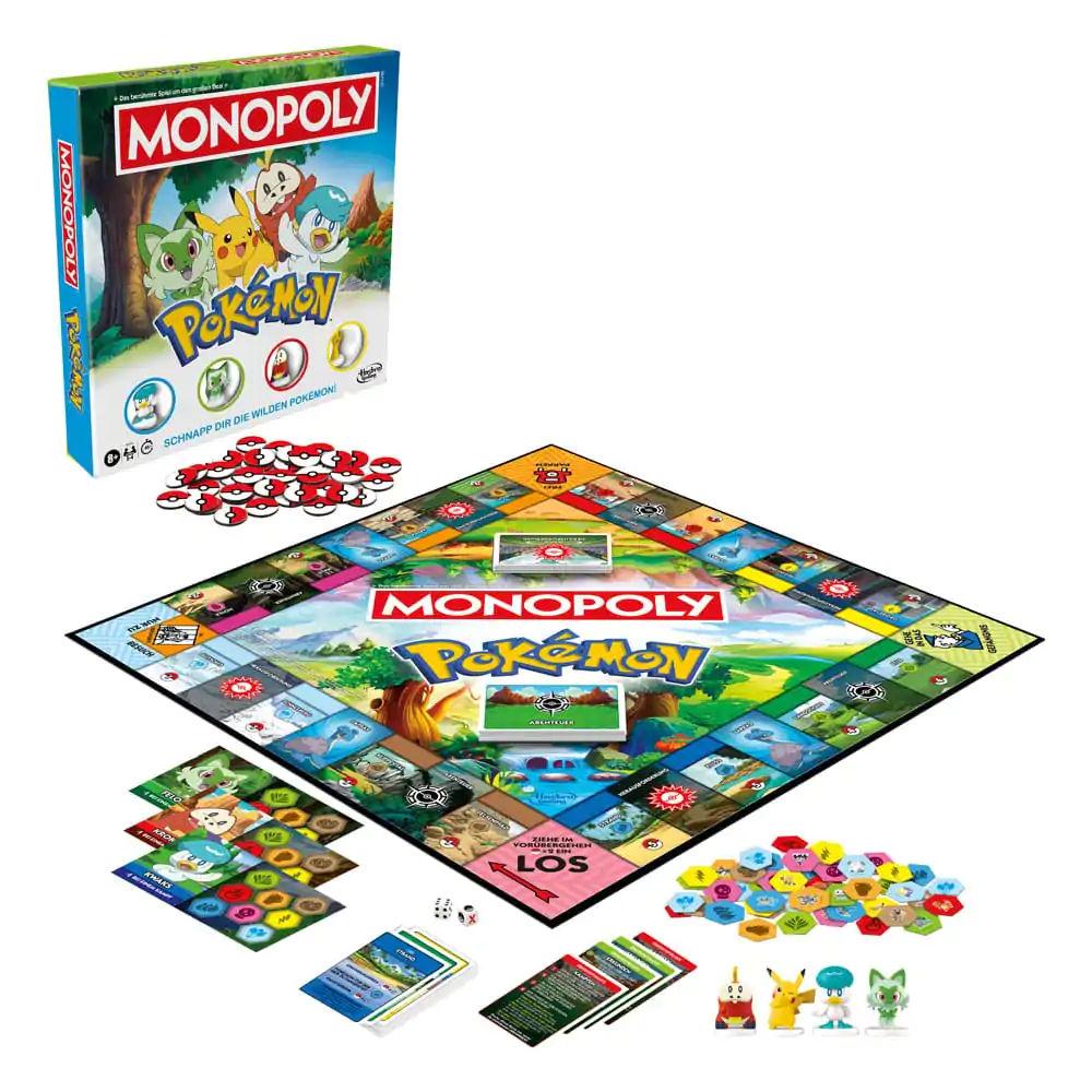 Pokémon družabna igra Monopoly *Nemška verzija* fotografija izdelka