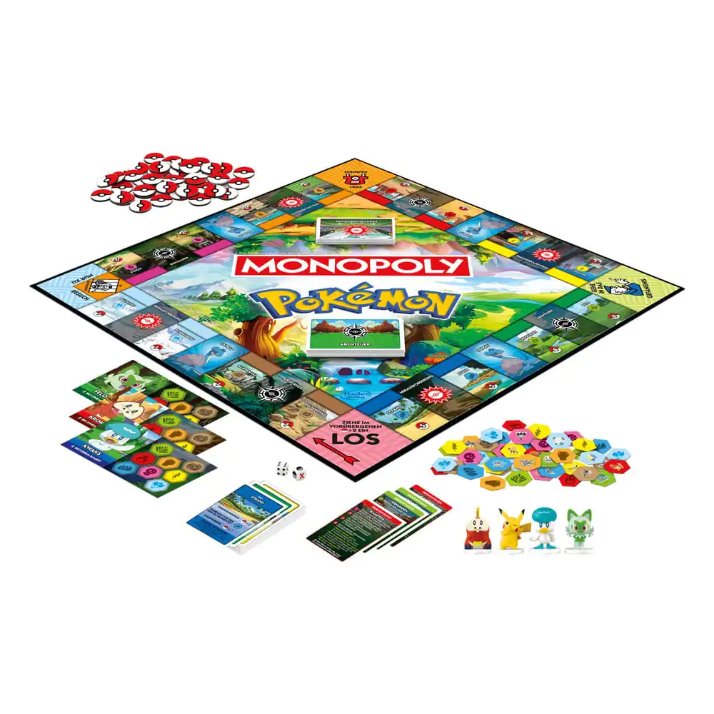 Pokémon družabna igra Monopoly *Nemška verzija* fotografija izdelka