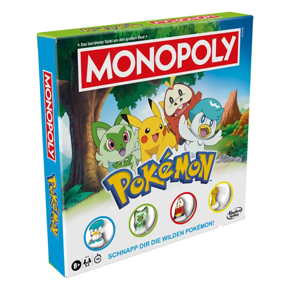 Pokémon družabna igra Monopoly *Nemška verzija* fotografija izdelka