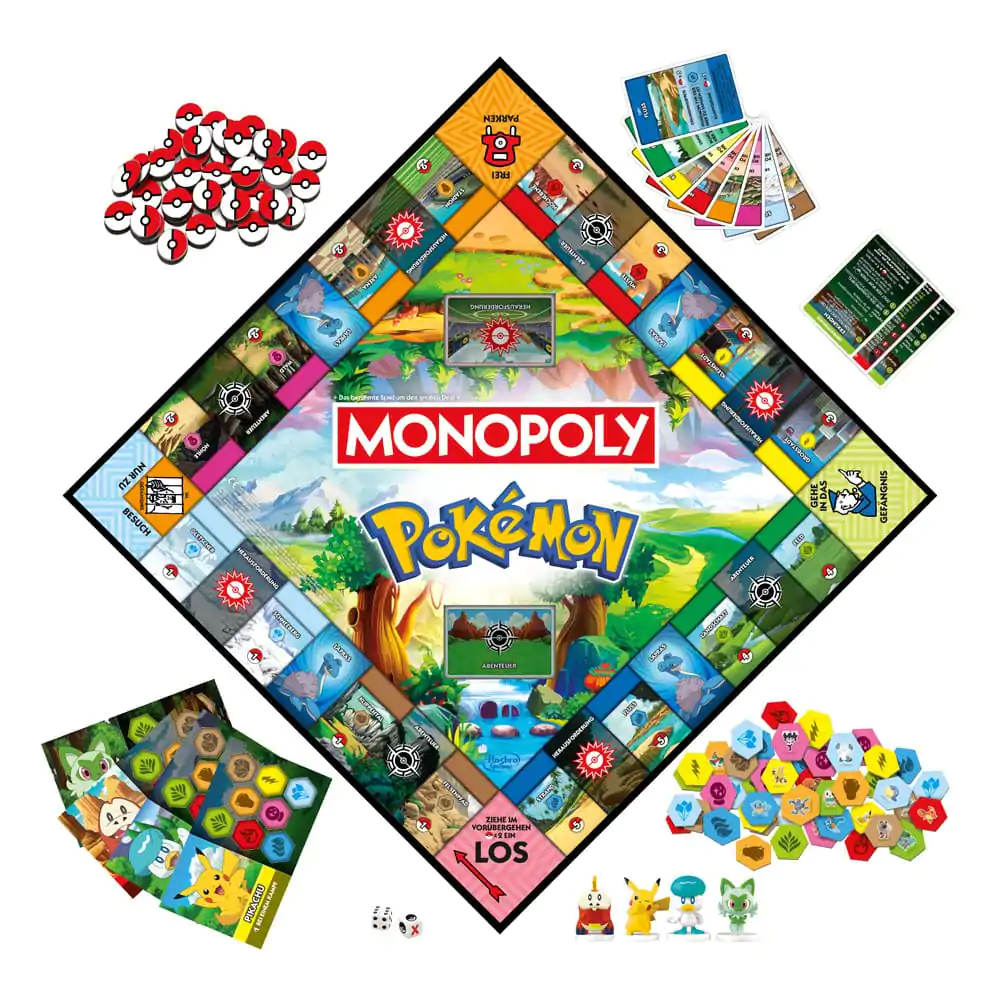 Pokémon družabna igra Monopoly *Nemška verzija* fotografija izdelka