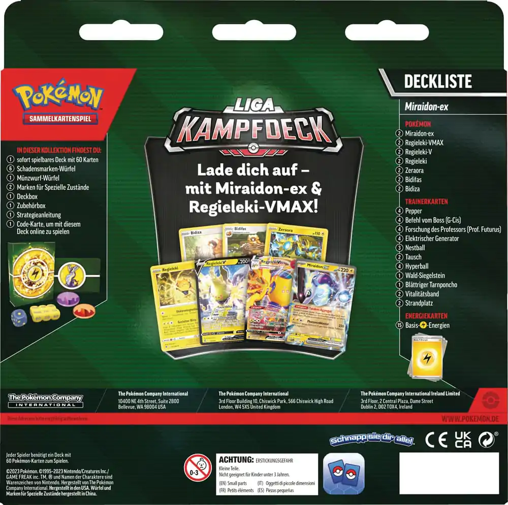 Pokémon TCG Liga-Kampfdeck November 2023 *Nemška različica* fotografija izdelka