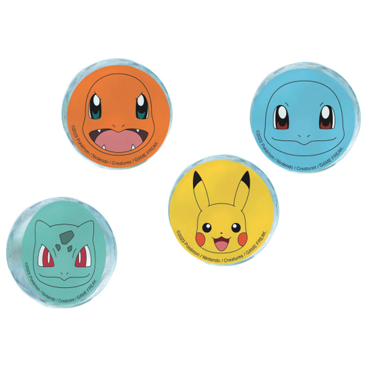 Pokémon Thunder gumijasta žoga, 4-paket fotografija izdelka