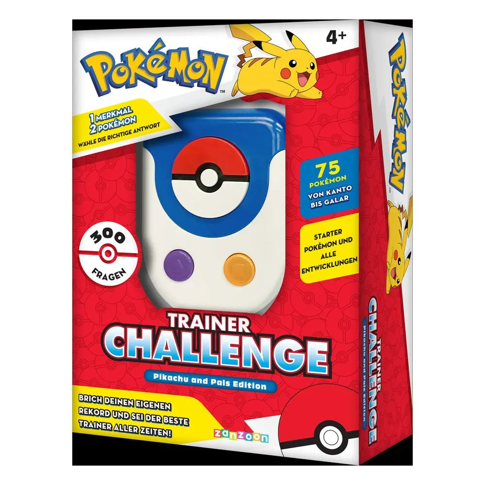 Pokémon Trainer Challenge Pikachu and Pals Edition Nemška različica fotografija izdelka