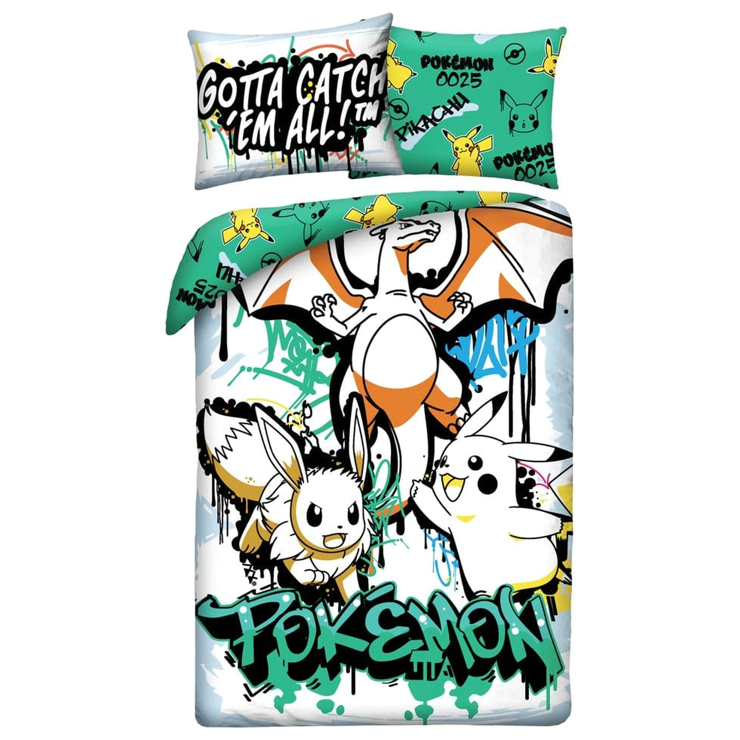 Pokémon set prevleke za odejo Ver. 18 140 x 200 cm / 70 x 90 cm fotografija izdelka