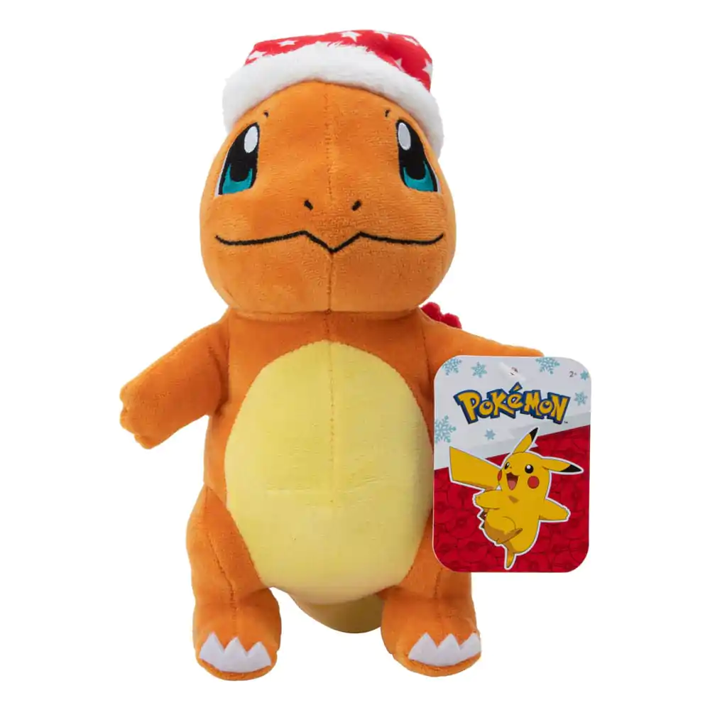 Pokémon Plišasta figura Winter Charmander s Christmas Hat 20 cm fotografija izdelka