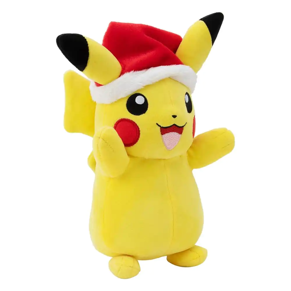 Pokémon Plišasta figura Winter Pikachu s Christmas Hat 20 cm fotografija izdelka