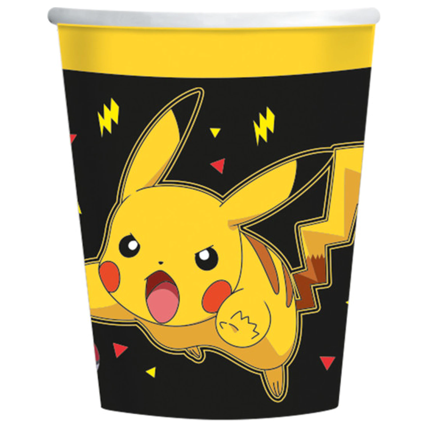 Pokémon Yellow Thunder Papirnati kozarčki 8 kos 237 ml fotografija izdelka
