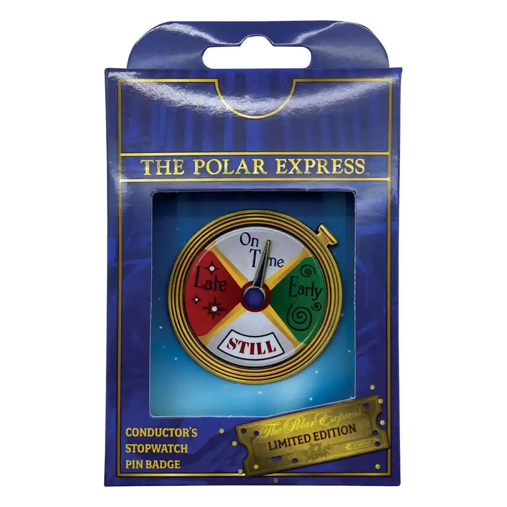 Polar Express Pin Badge Dirigentova štoparica Spinning Limited Edition fotografija izdelka