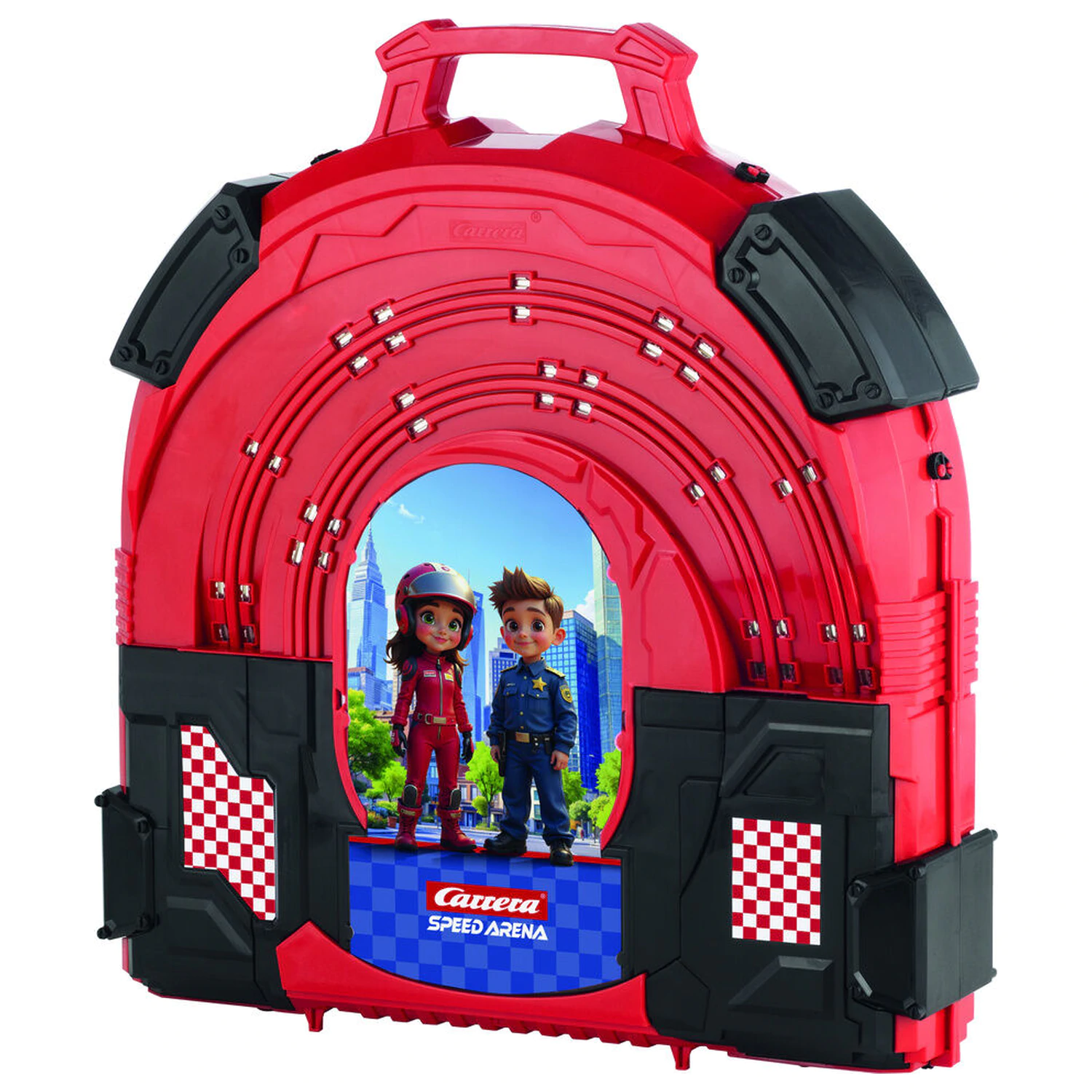 Dirkalno vezje "Police Chase Race" v ohišju fotografija izdelka