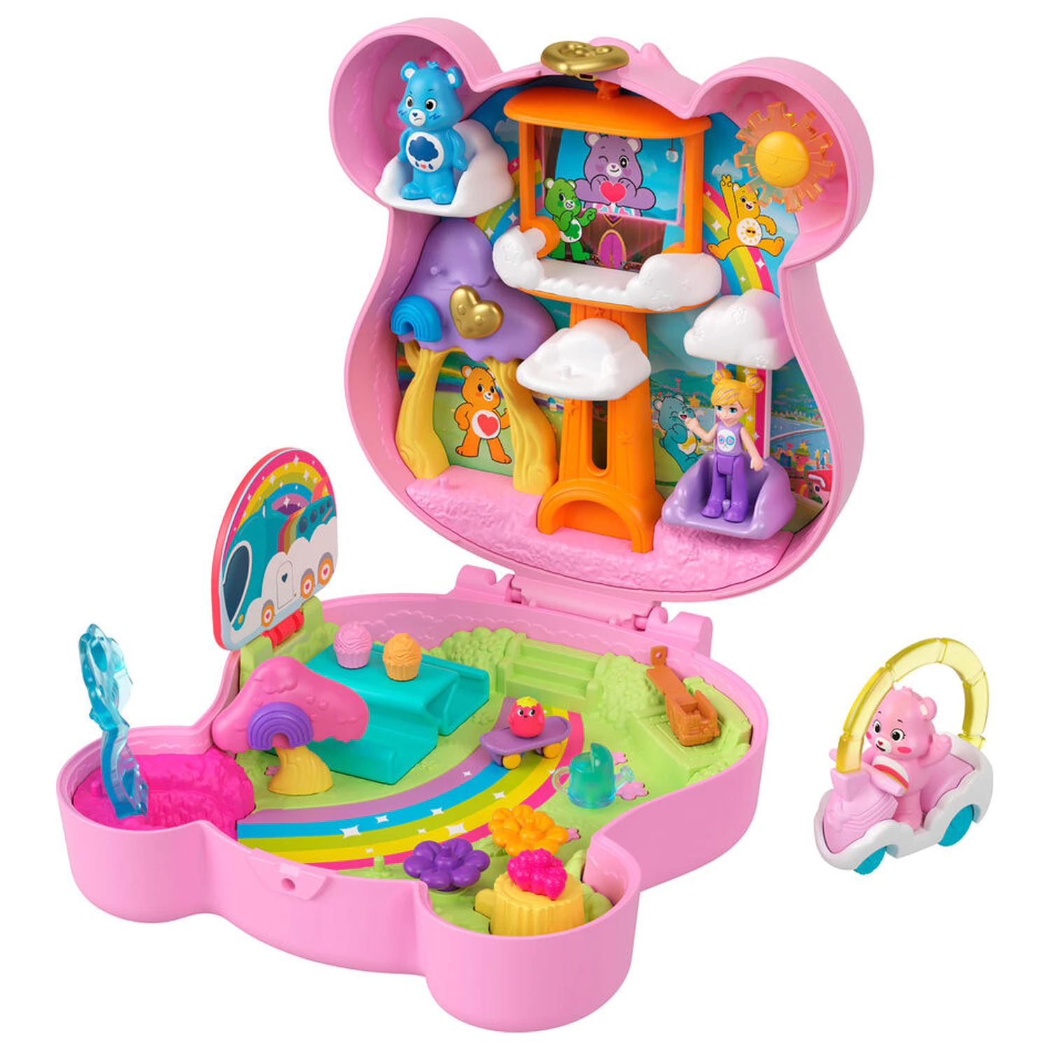 Polly Pocket Care Bears skrinja komplet za igranje fotografija izdelka