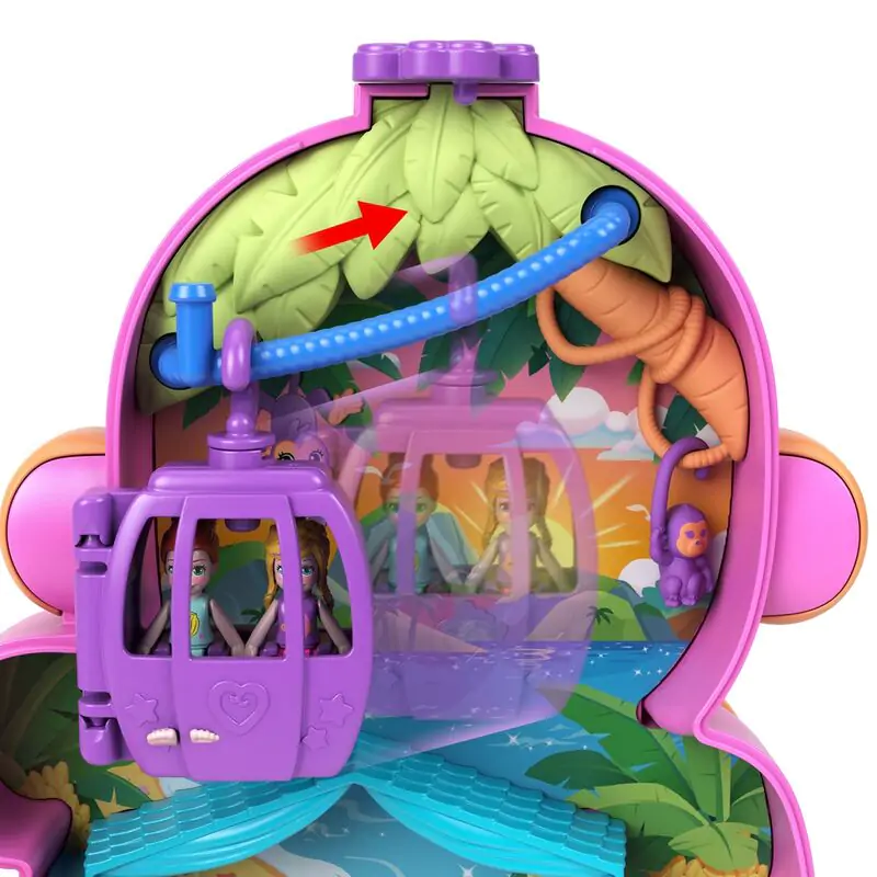 Polly Pocket Mama opica in dojenček torba set za igro fotografija izdelka
