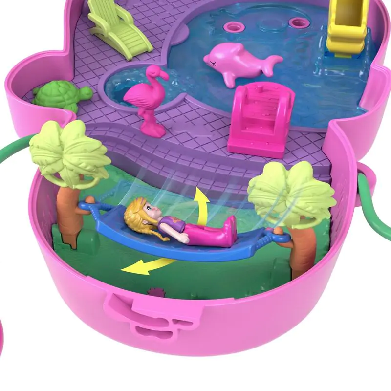 Polly Pocket Mama opica in dojenček torba set za igro fotografija izdelka