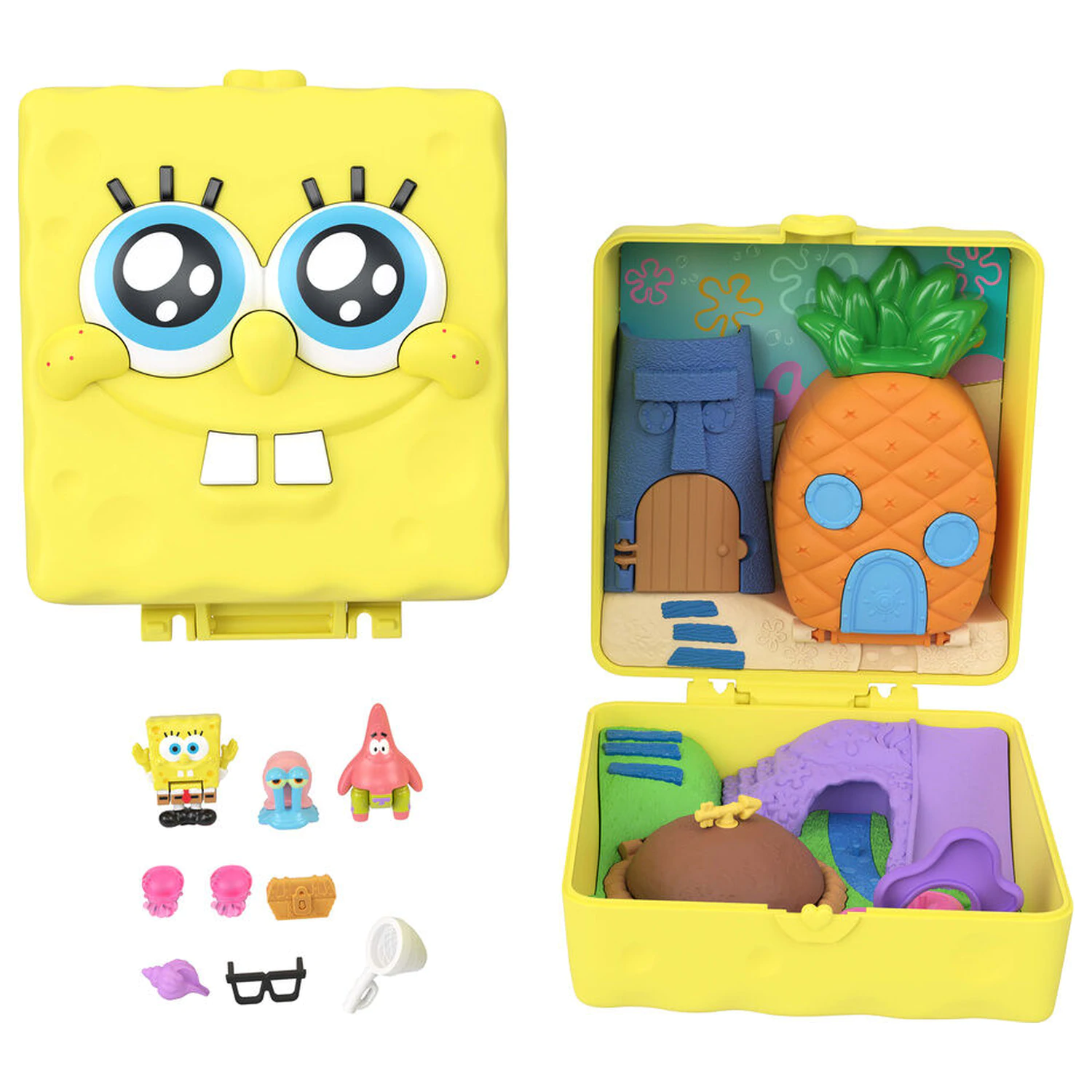 Polly Pocket SpongeBob skrinja igralni set fotografija izdelka