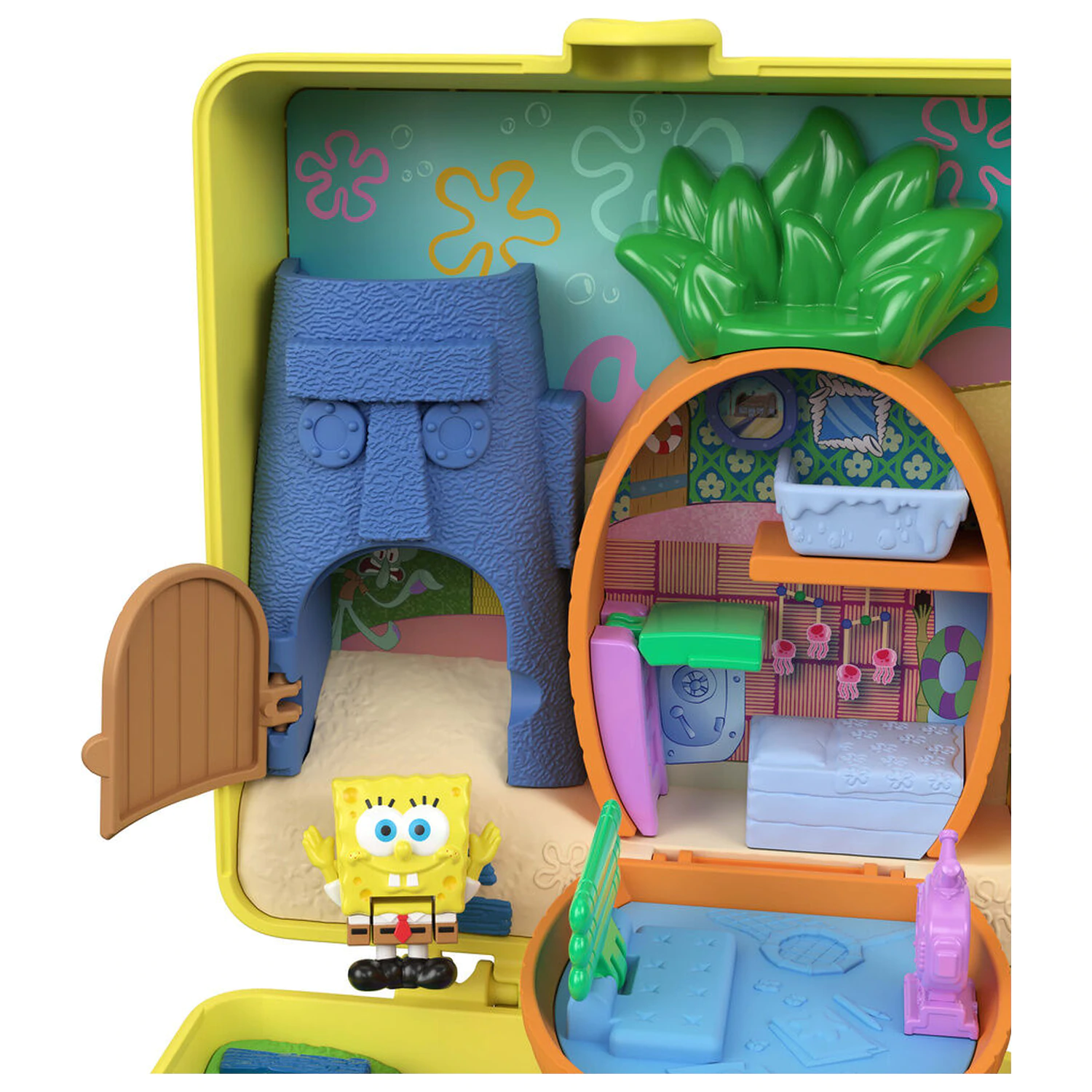 Polly Pocket SpongeBob skrinja igralni set fotografija izdelka