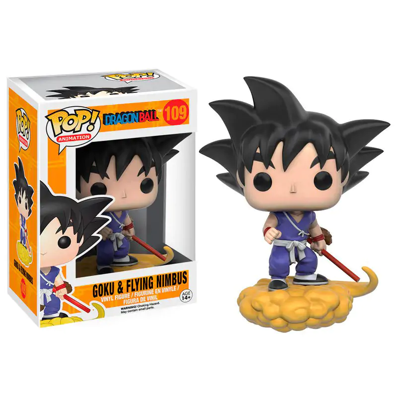 Dragon Ball Z POP! Animation Vinilna Figura Goku na letečem oblaku 9 cm fotografija izdelka