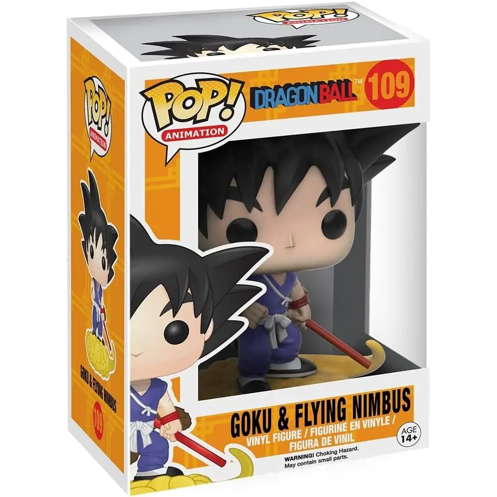 Dragon Ball Z POP! Animation Vinilna Figura Goku na letečem oblaku 9 cm fotografija izdelka