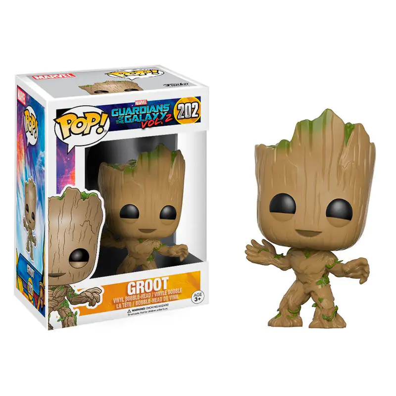 Guardians of the Galaxy Vol. 2 POP! Marvel Vinyl Figura Young Groot 9 cm fotografija izdelka
