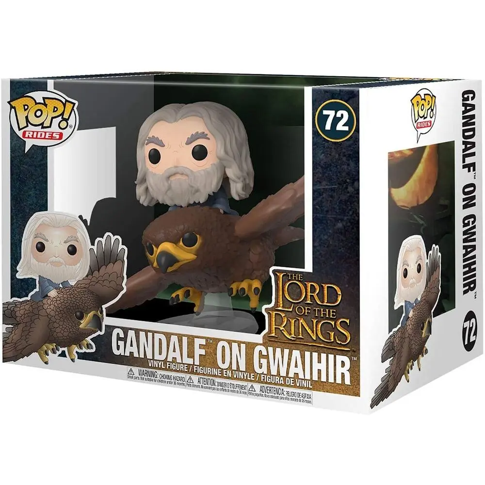 Lord of the Rings POP! Rides Vinil Figura Gwaihir & Gandalf 15 cm fotografija izdelka