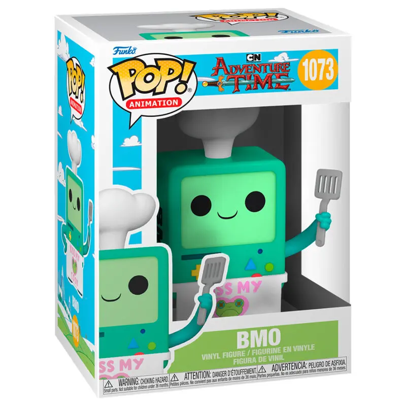 Adventure Time POP! Animacija vinilna figura BMO Kiss my Cook 9 cm fotografija izdelka