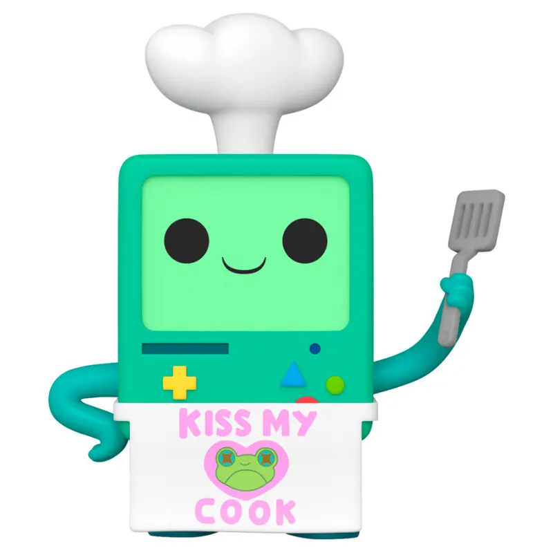 Adventure Time POP! Animacija vinilna figura BMO Kiss my Cook 9 cm fotografija izdelka