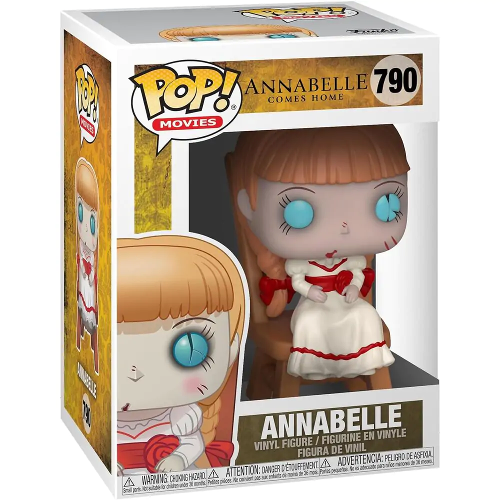 The Conjuring POP! Movies Vinyl Figurica Annabelle na stolu 9 cm fotografija izdelka