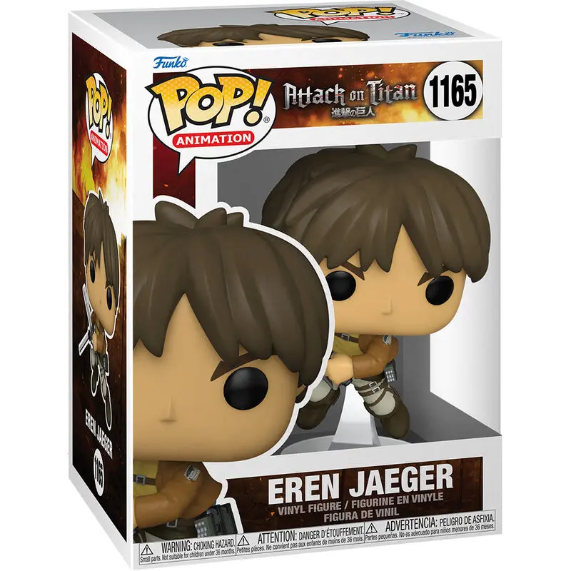 Attack on Titan POP! Animation Vinyl Figurica Eren Yeager 9 cm fotografija izdelka