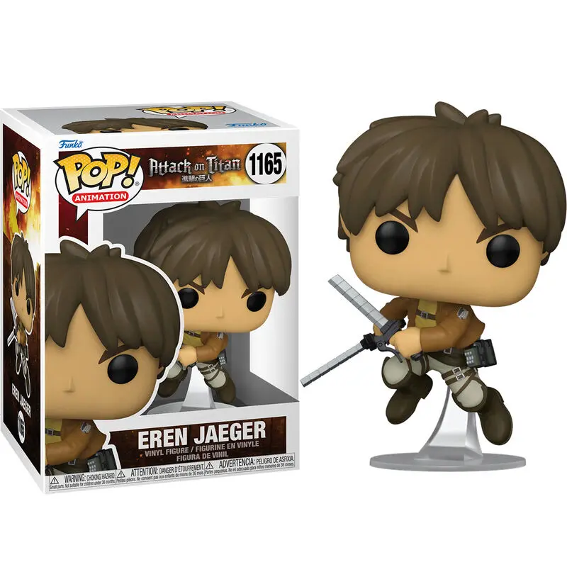 Attack on Titan POP! Animation Vinyl Figurica Eren Yeager 9 cm fotografija izdelka