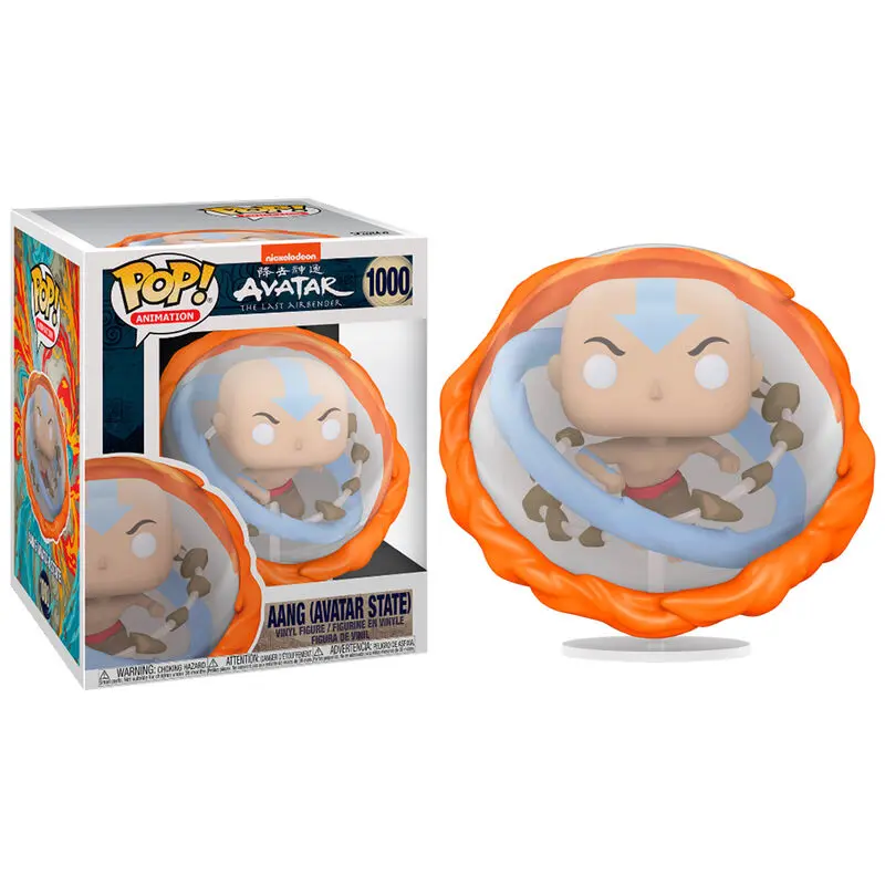 Avatar The Last Airbender Oversized POP! Vinil Figura Aang All Elements 15 cm fotografija izdelka