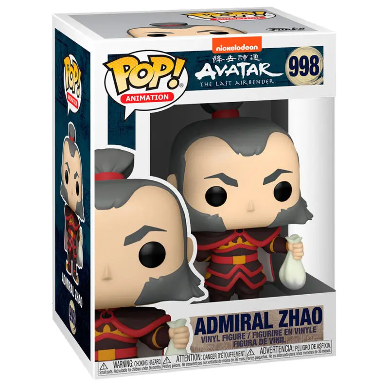 Avatar The Last Airbender POP! Animation Vinil Figura Admiral Zhao 9 cm fotografija izdelka