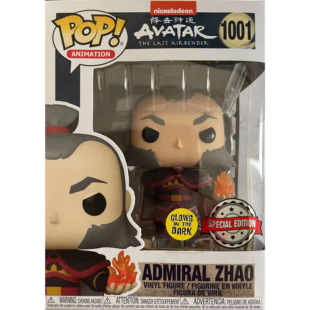 POP figura Avatar Admiral Zhao z ognjeno kroglo Exclusive fotografija izdelka