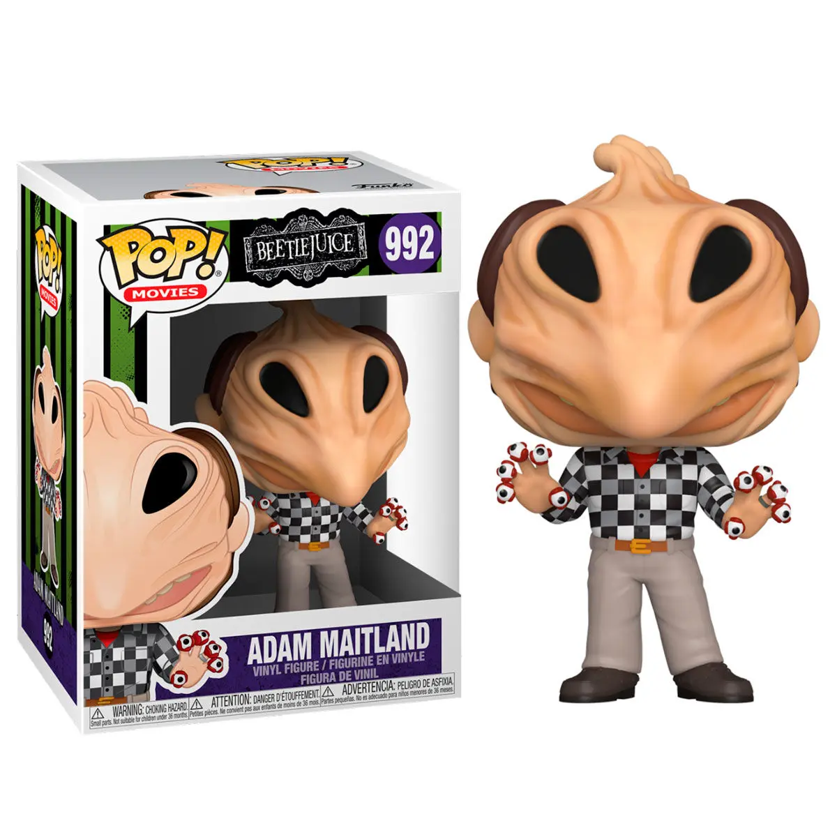 Beetlejuice POP! Movies Vinilna Figura Adam Transformed 9 cm fotografija izdelka