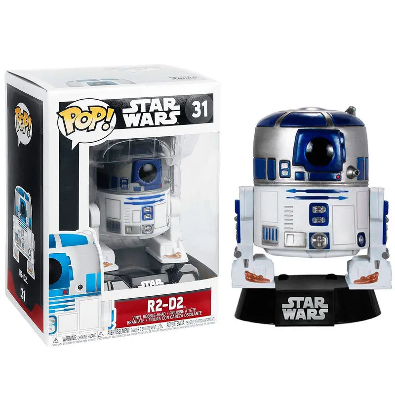 Star Wars POP! Vinyl figura z glavo, ki se maje R2-D2 10 cm fotografija izdelka