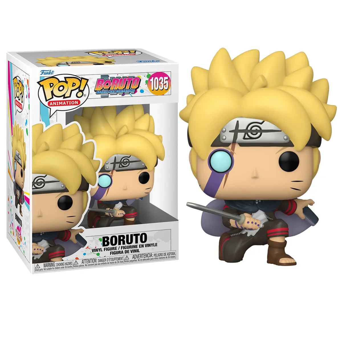 Boruto: Naruto Next Generations POP! Animation Vinyl Figure Boruto Uzumaki w/Marks 9 cm Vinil Figura fotografija izdelka