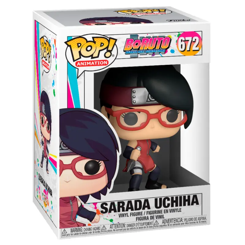 Boruto: Naruto Next Generations POP! Animation Vinil Figura Sarada Uchiha 9 cm fotografija izdelka