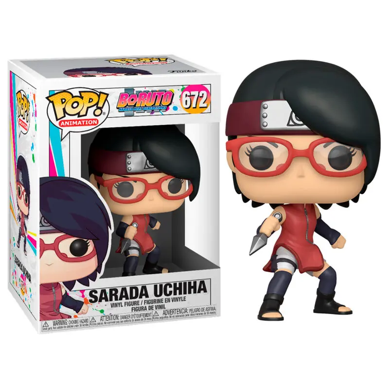 Boruto: Naruto Next Generations POP! Animation Vinil Figura Sarada Uchiha 9 cm fotografija izdelka