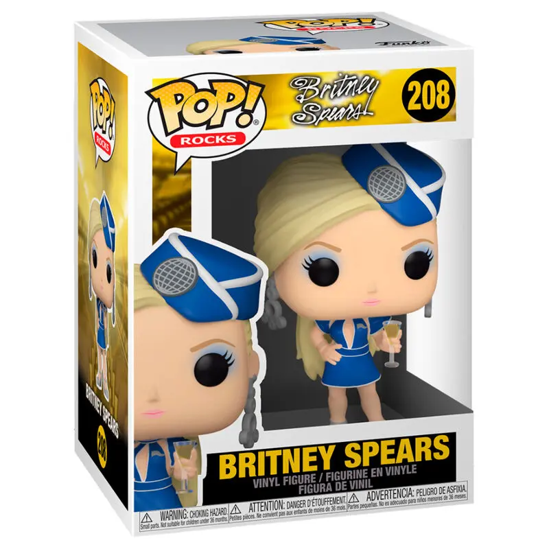 Britney Spears POP! Rocks Vinyl Figurica Stevardesa 9 cm fotografija izdelka