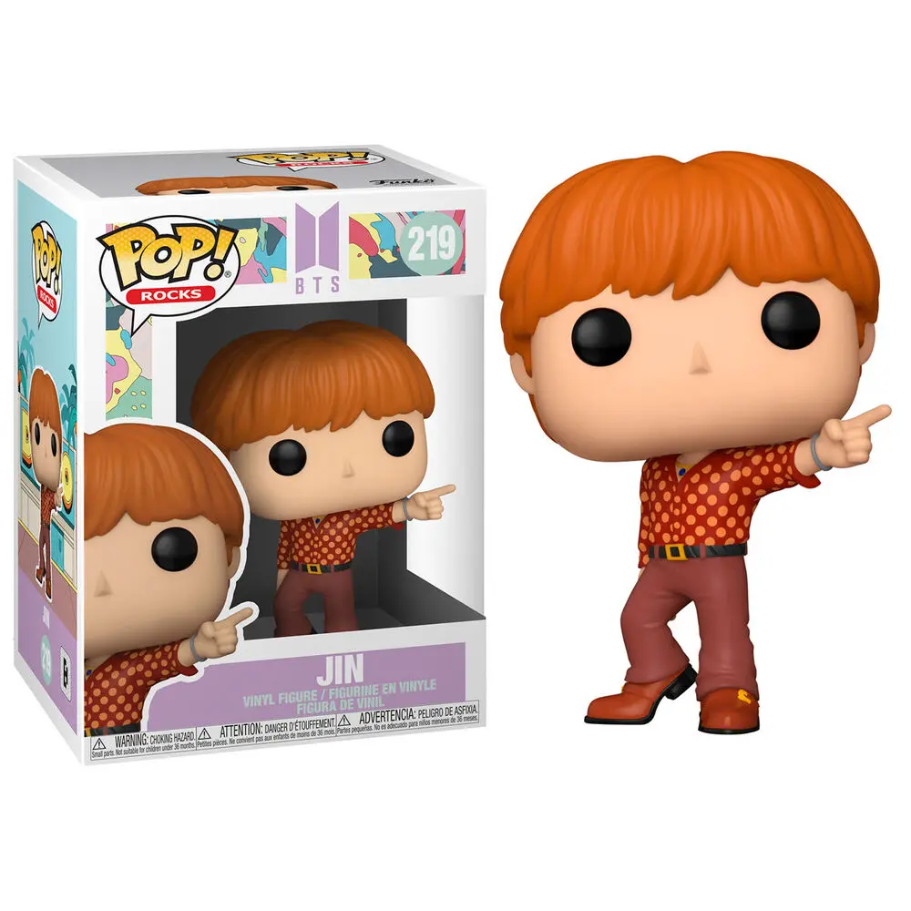 BTS POP! Rocks Vinilna Figura Jin Dynamite 9 cm fotografija izdelka